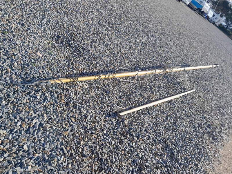 Alloy Tapered Mast & Boom - 5.9 m
