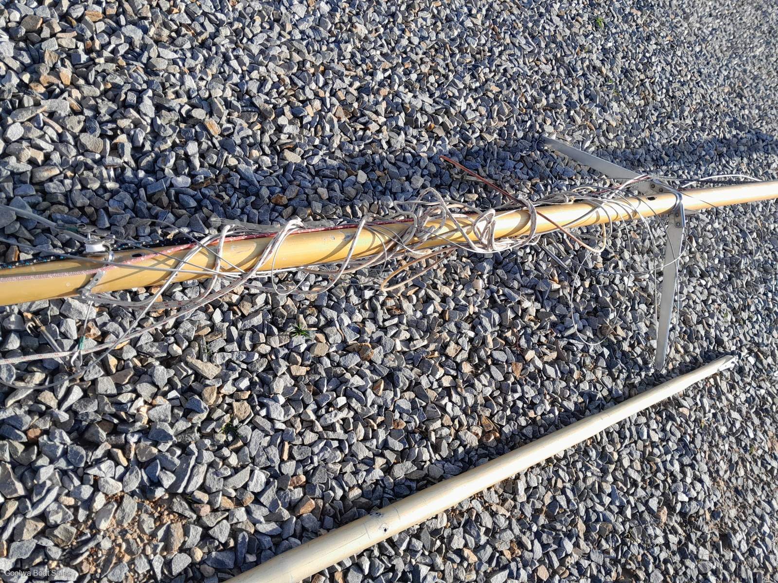 Alloy Tapered Mast & Boom - 5.9 m
