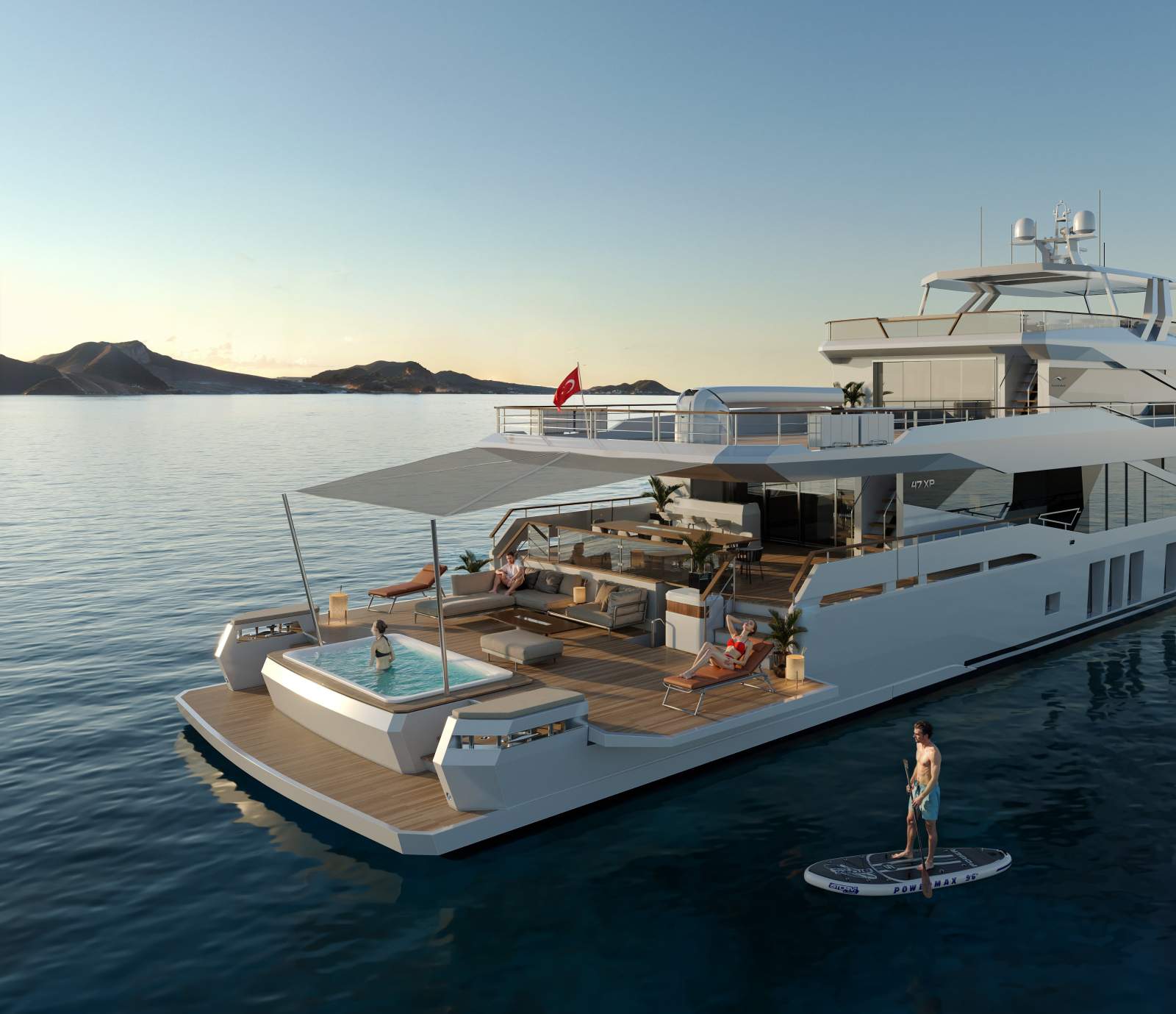 Numarine 47MXP Mediterranean Explorer Yacht
