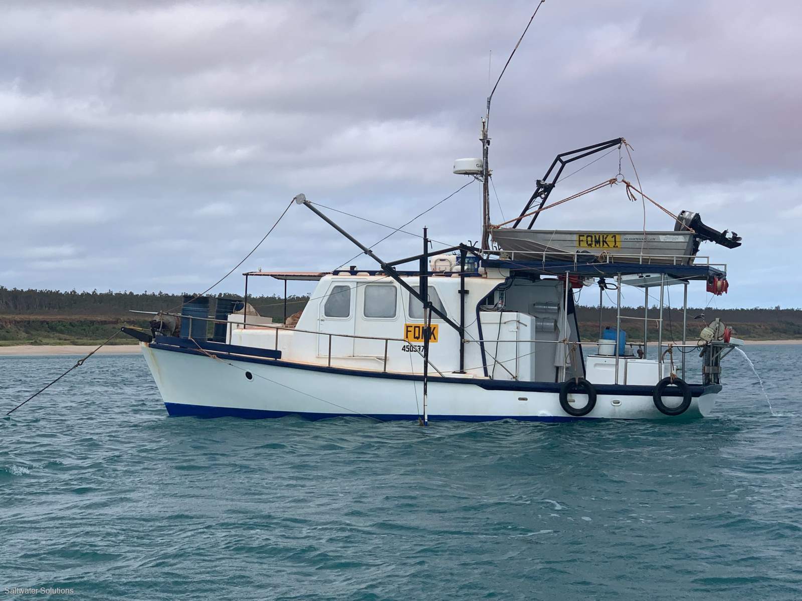 Rod Lacco commercial fishing boat