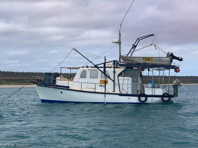 Rod Lacco commercial fishing boat