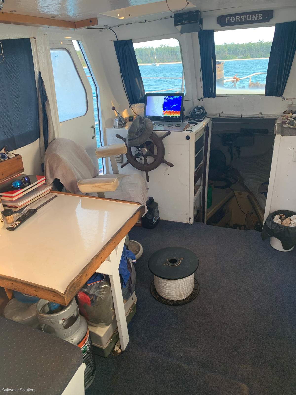 Rod Lacco commercial fishing boat