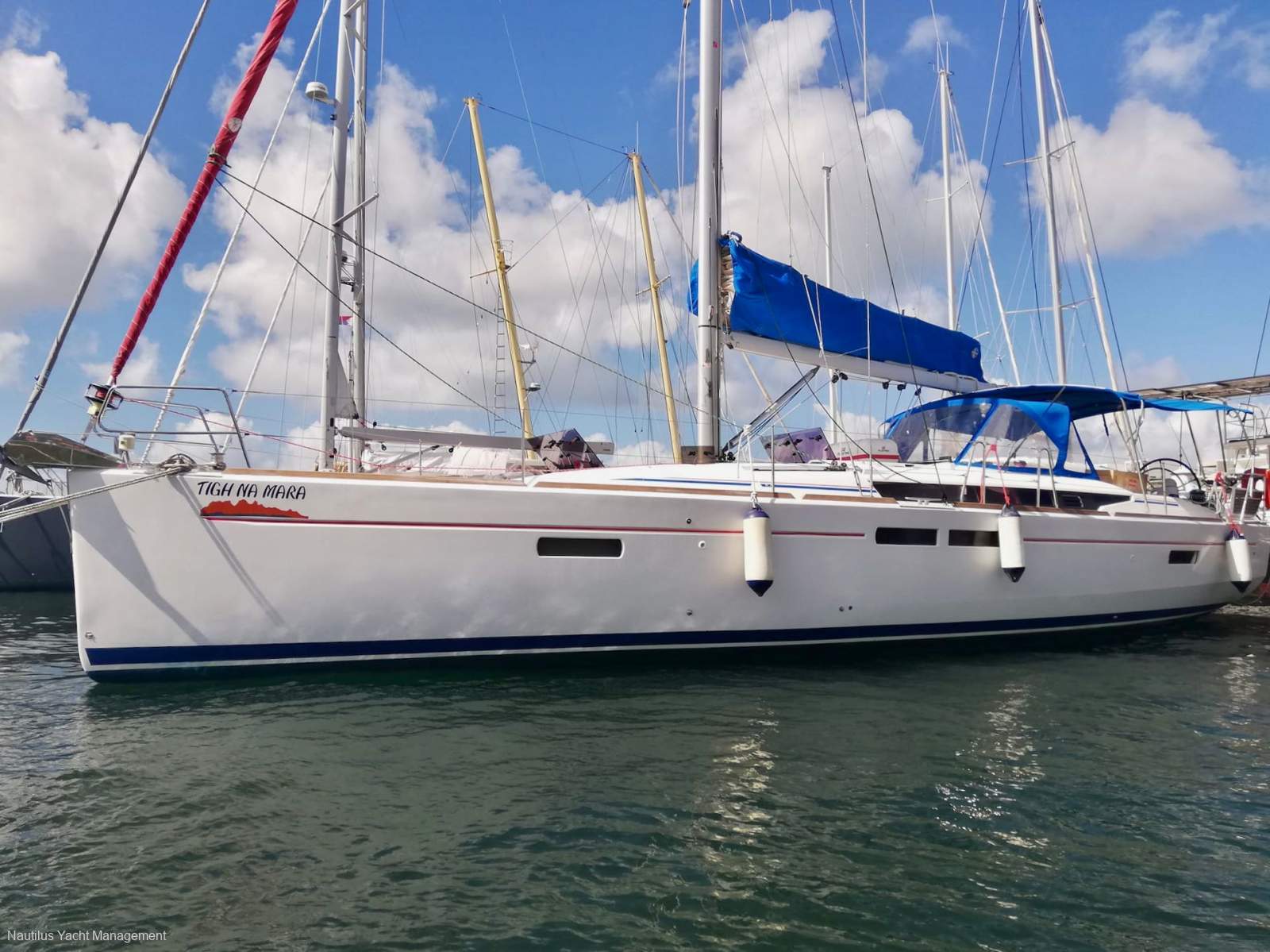 Jeanneau Sun Odyssey 479 3 cabins, 3 heads. Cruising keel version. 1.6m