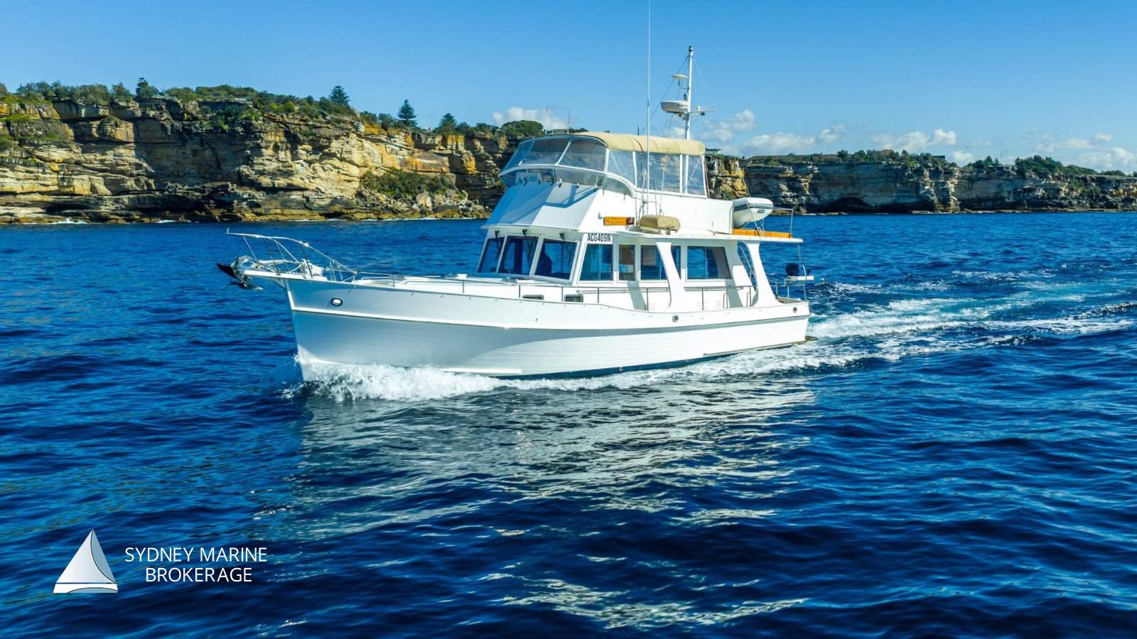 Grand Banks 42 Europa - Rare & Stabilised:1 Sydney Marine Brokerage Grand Banks 42 Europa For Sale