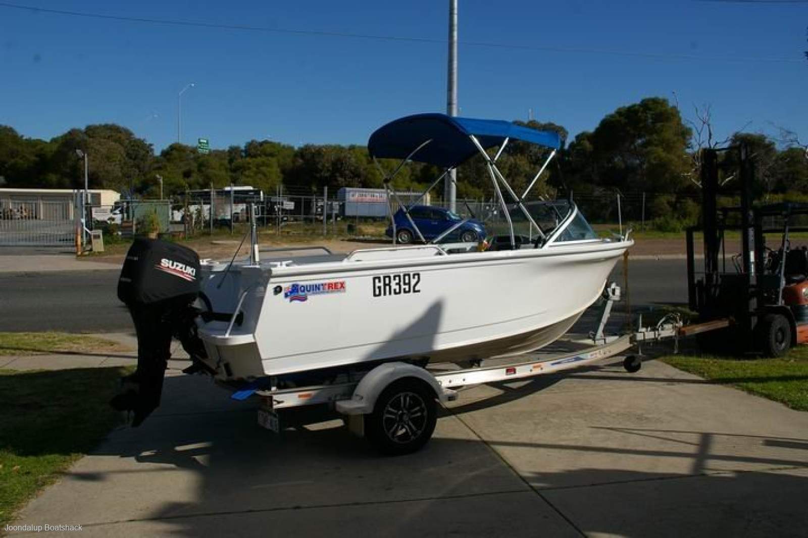 Quintrex 481 Fishabout 2021 package