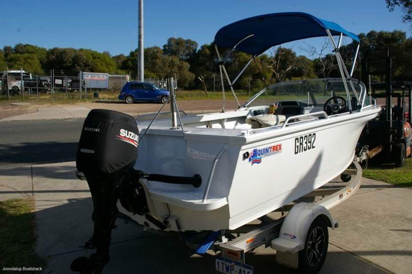 Quintrex 481 Fishabout 2021 package