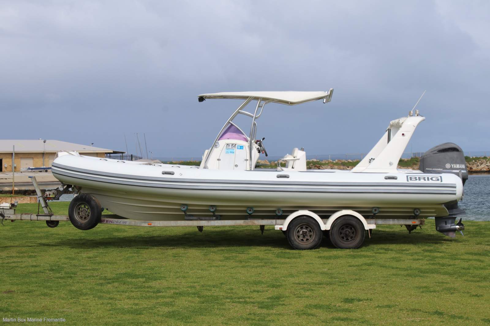 Brig Eagle 780 with a Tandem Axle Trailer