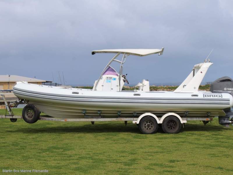 Brig Eagle 780 with a Tandem Axle Trailer