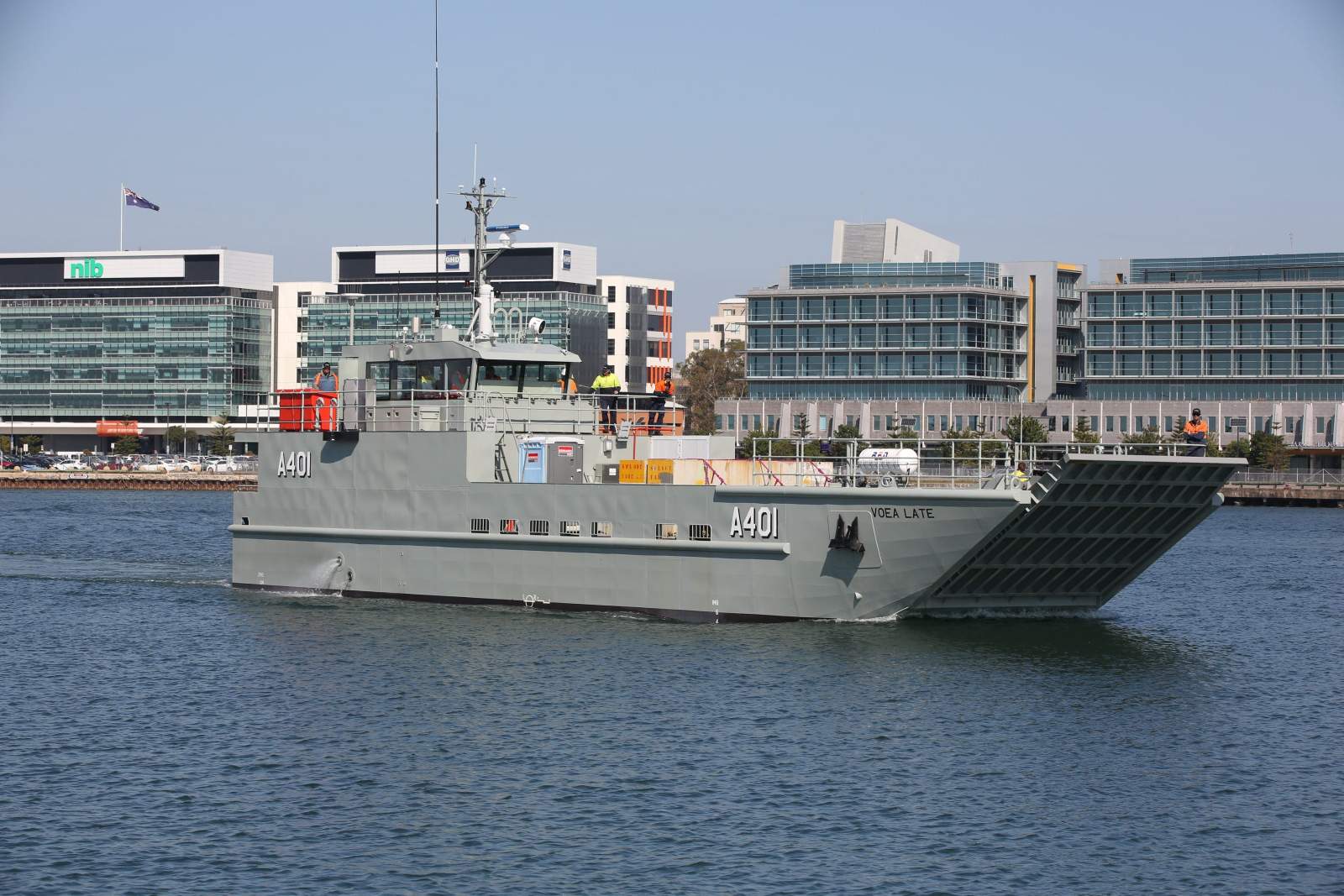 Aust. Ex-Military Landing Craft Medium - Voea Late