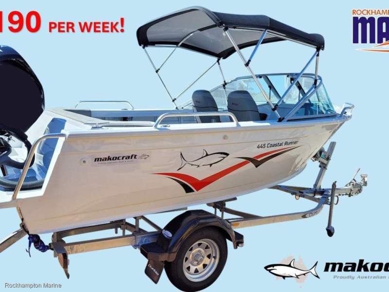 Makocraft 445 Coastal Runner B, M, T PACKAGE FROM ROCKHAMPTON MARINE!!