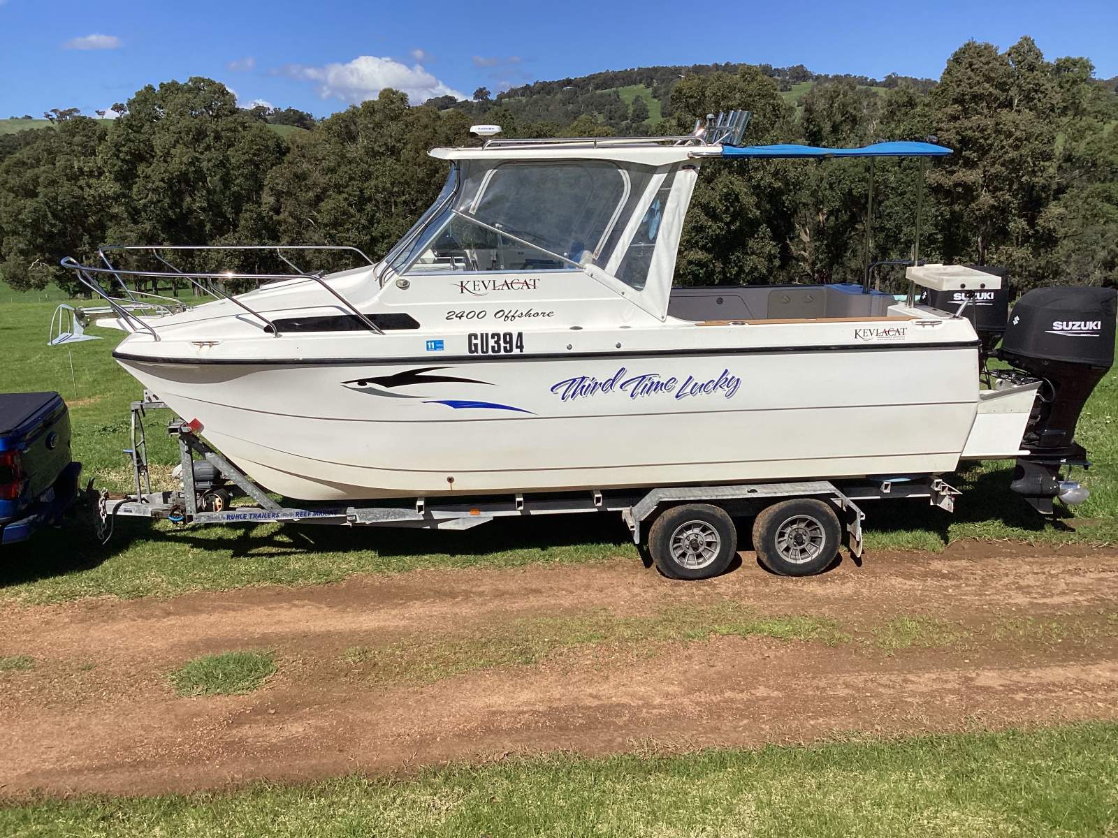 Kevlacat 2400 Offshore Twin 150 Suzuki