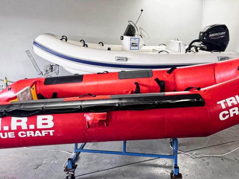 Custom Surf Rescue Boat