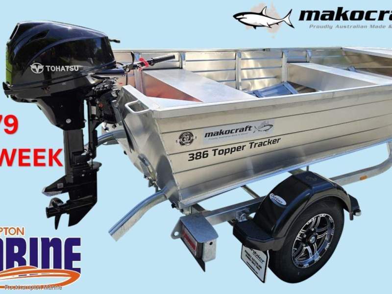 Makocraft 386 Topper Tracker B, M, T PACKAGE FROM ROCKHAMPTON MARINE!!