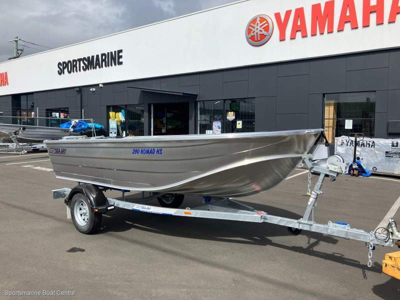 Sea Jay 3.90 Nomad HS Avaialable hull only or full B, M, T Package.