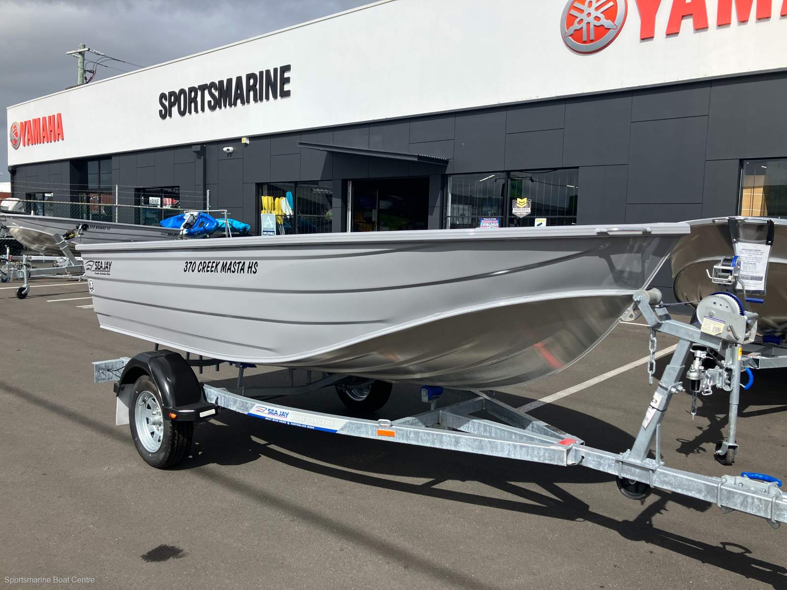 Sea Jay 3.70 Creek Masta HS Available hull only or full B, M, T Package.