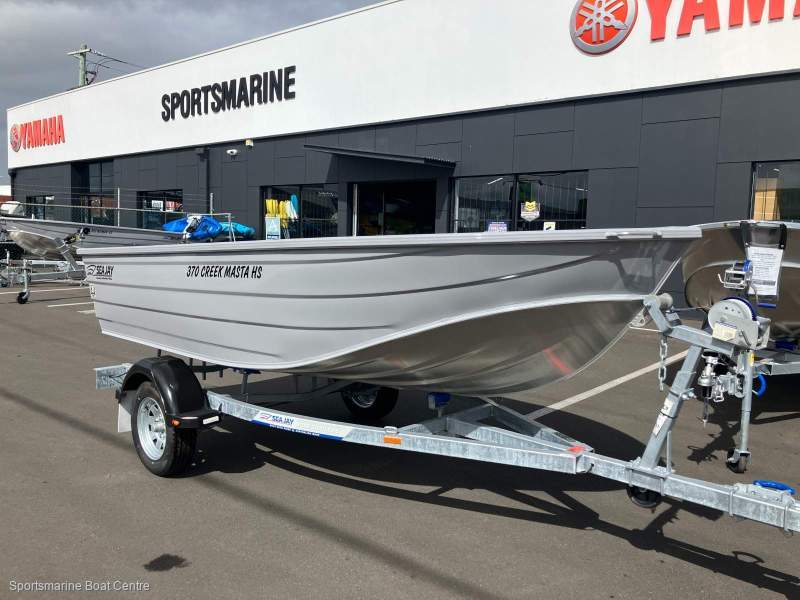 Sea Jay 3.70 Creek Masta HS Available hull only or full B, M, T Package.