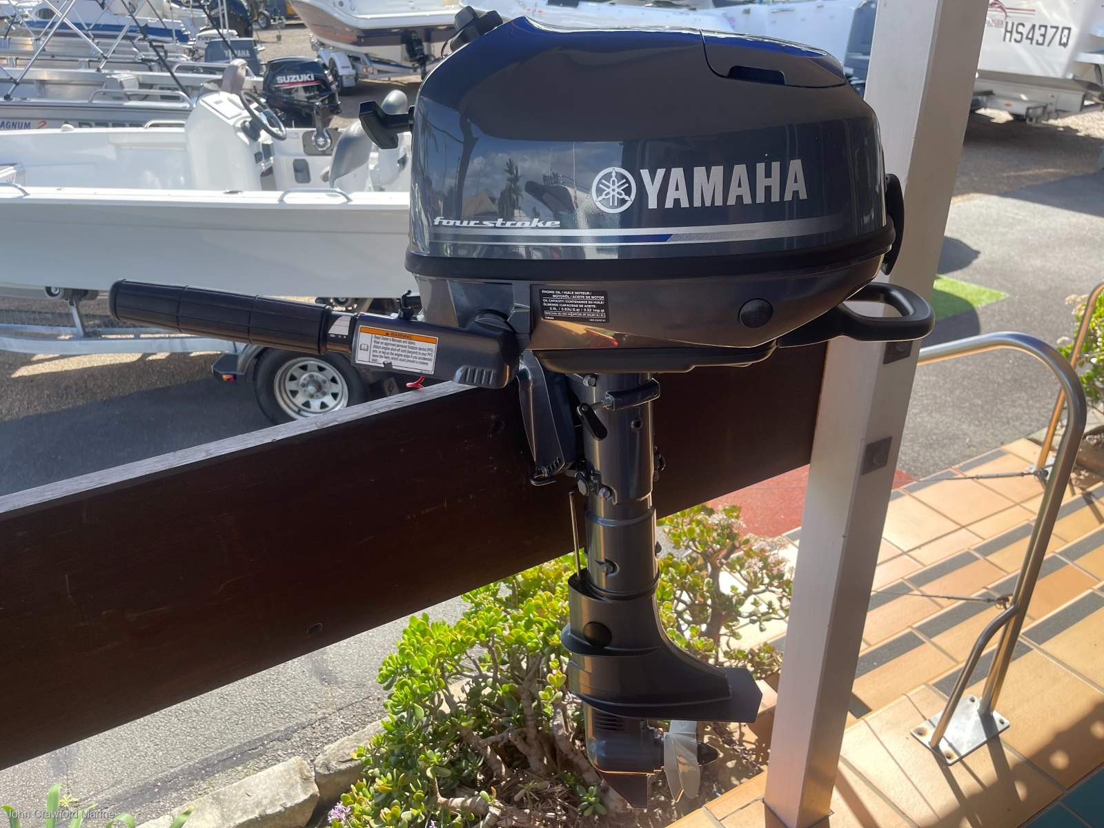 Yamaha 6Hp F6SMHA 4 stroke outboard