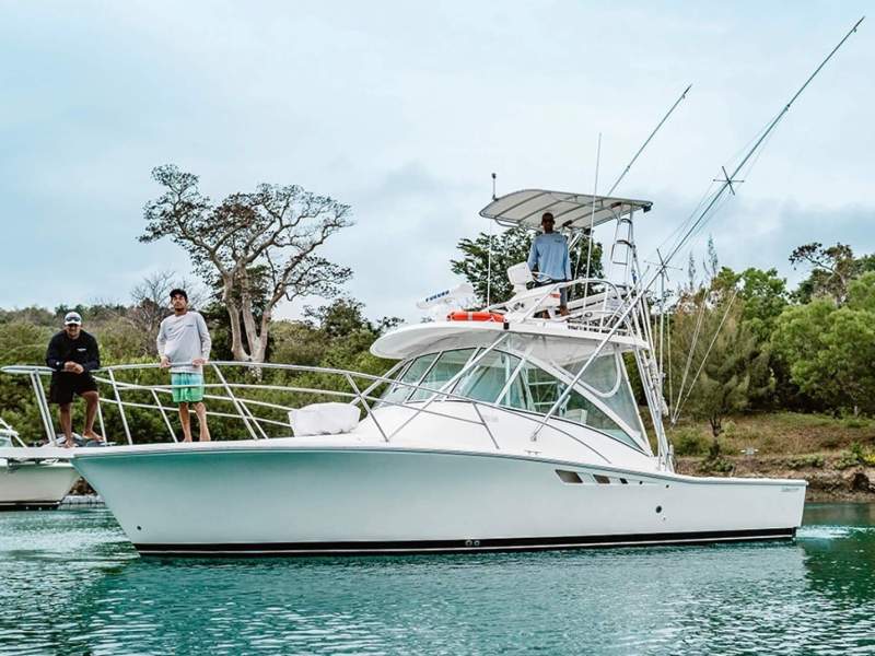 Luhrs 32 Open Tower In Vanuatu survey ready for Charters