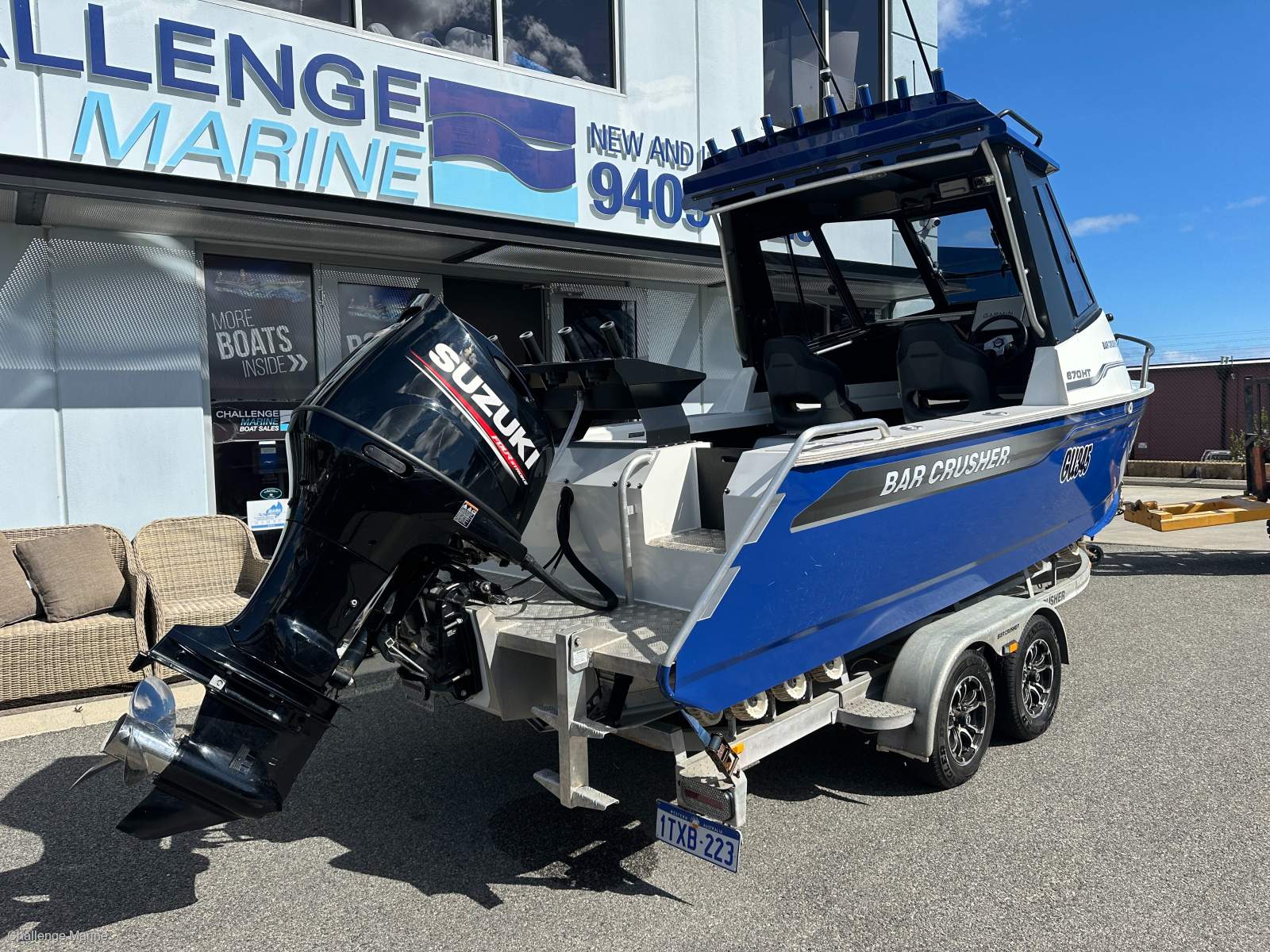 Bar Crusher 670HT - 2019 model 200 HP 4 stroke