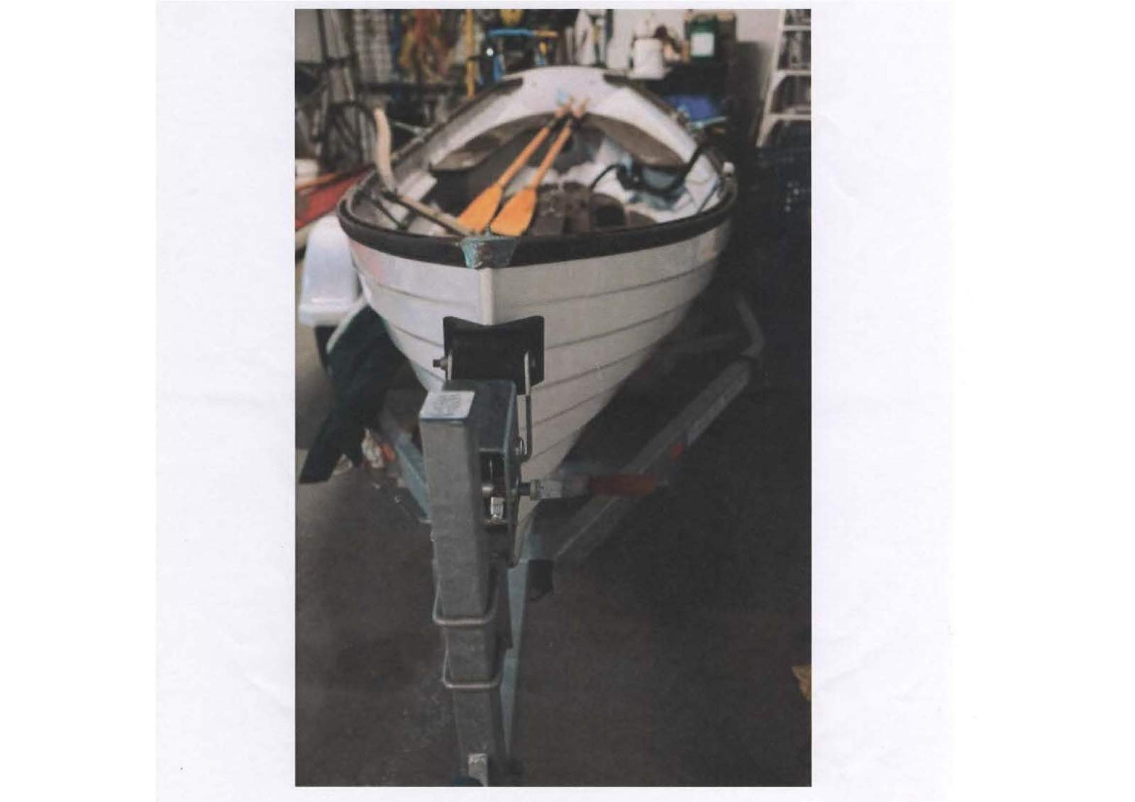 Whitehall Spirit Custom built trailer sailor