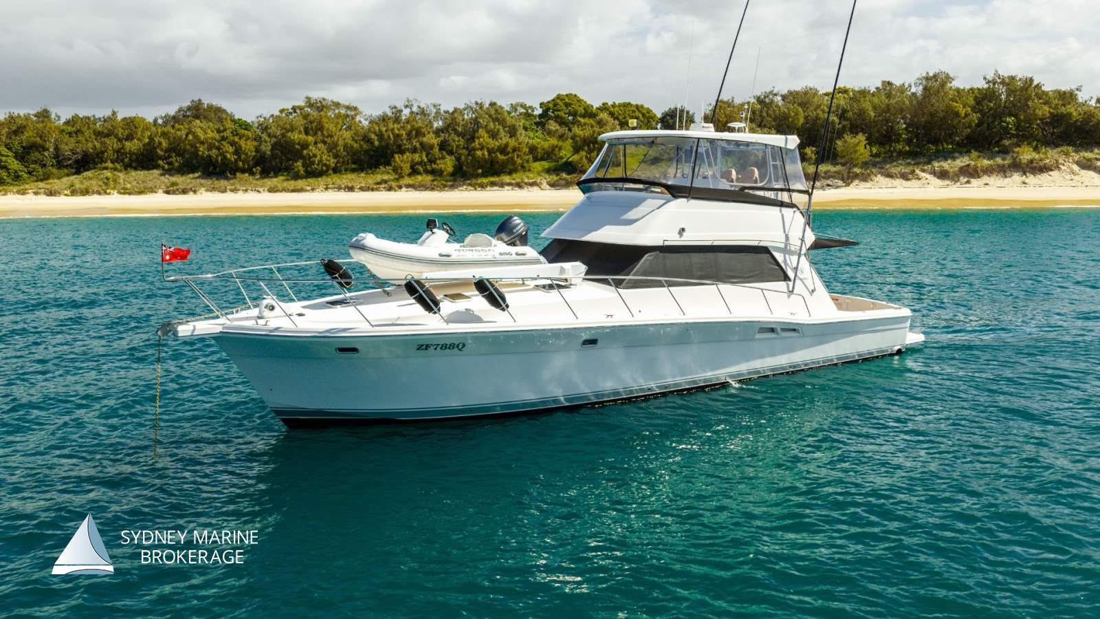 Riviera 48 Flybridge Open Flybridge:2 Sydney Marine Brokerage Riviera 48 Open Flybridge For Sale