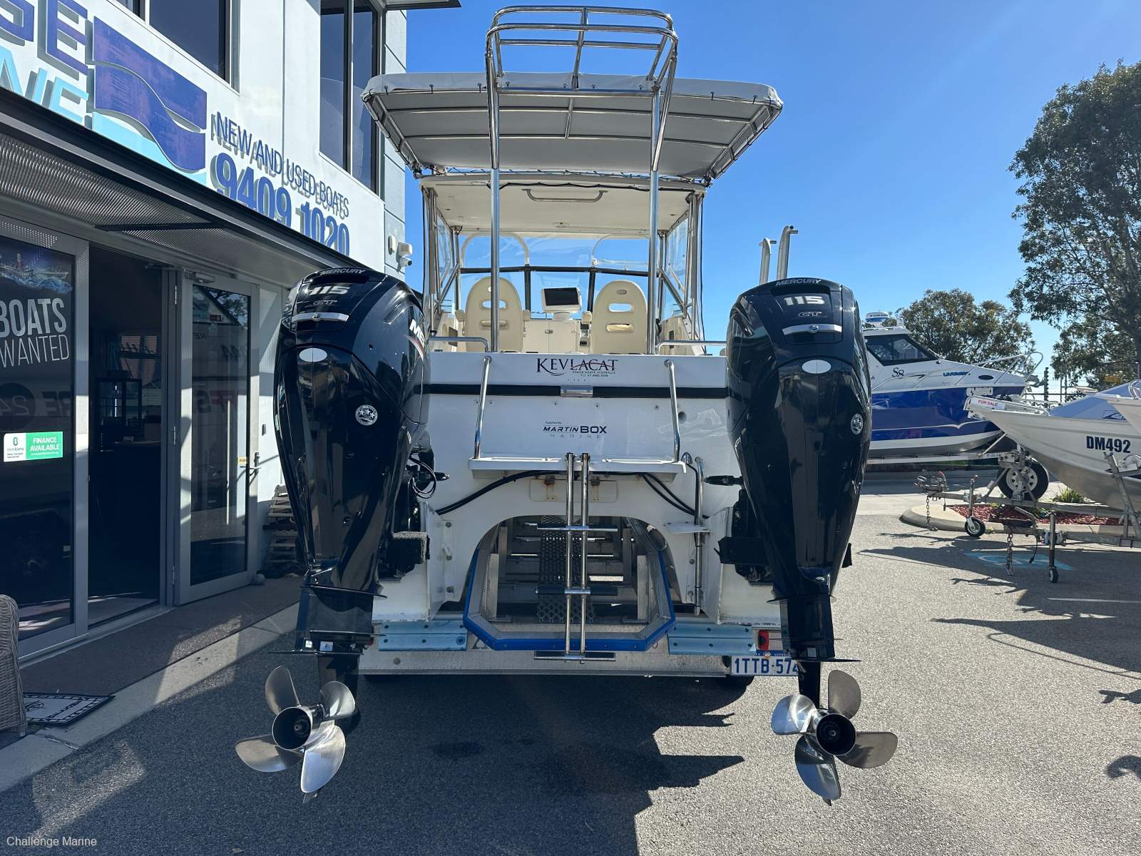 Kevlacat 6.5 Series 2400 Twin-2022 115 Command Thrust - 38 knots !