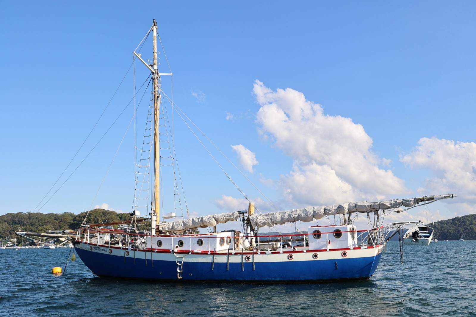 Gaff Rigged Schooner
