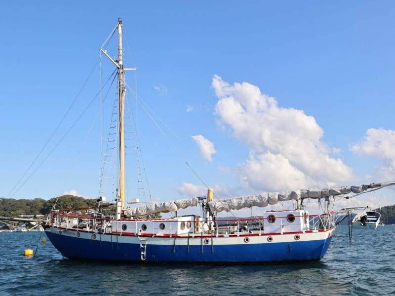 Gaff Rigged Schooner