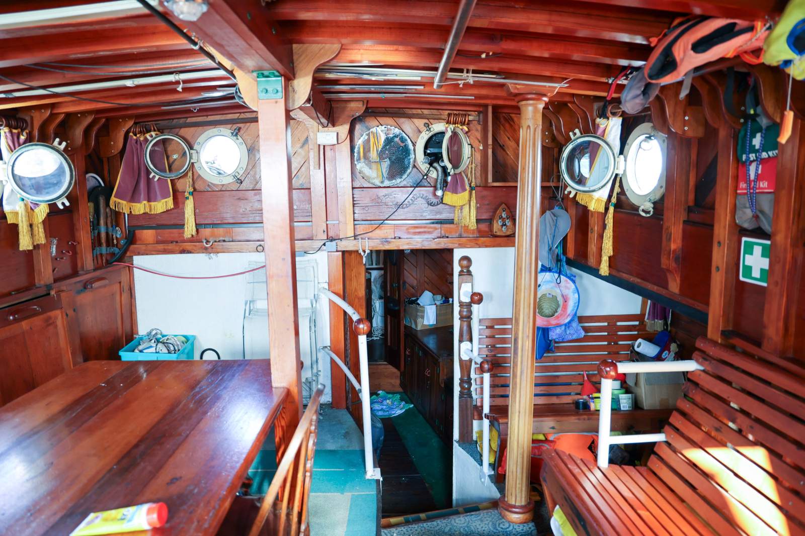 Gaff Rigged Schooner