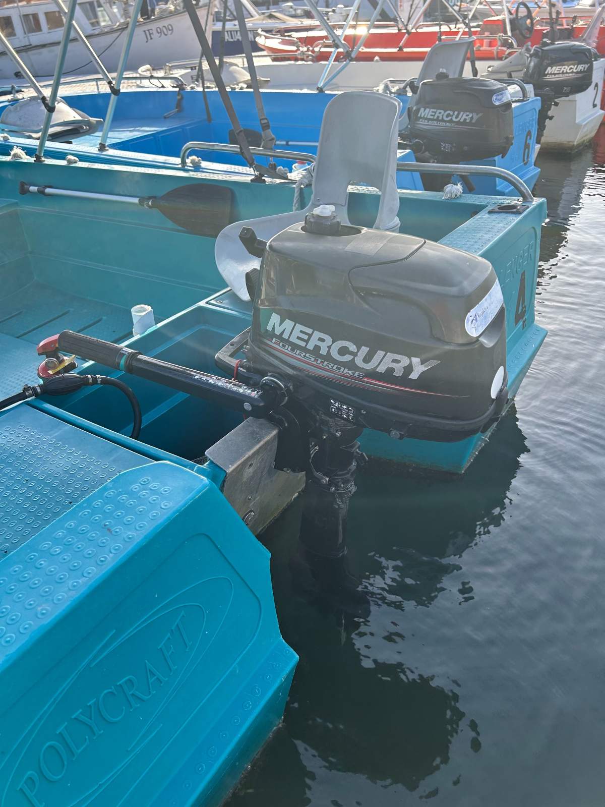2014 Mercury 6hp 4- stroke outboard