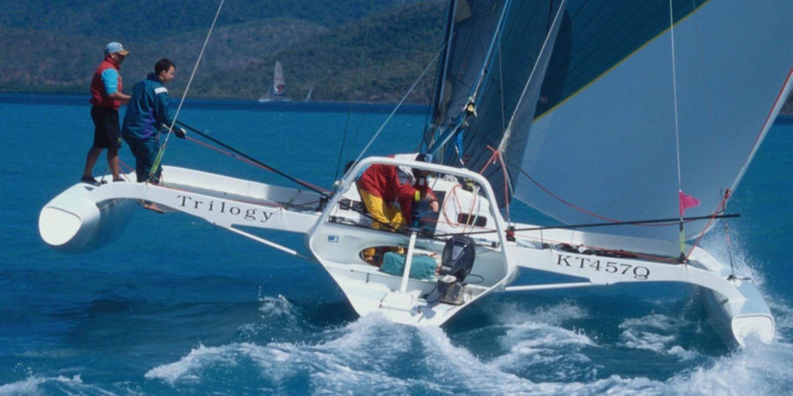 Grainger Trilogy Famous Racing Trimaran, Legendary Pedigree