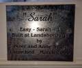 Easy Sarah 12:Sarah build plaque