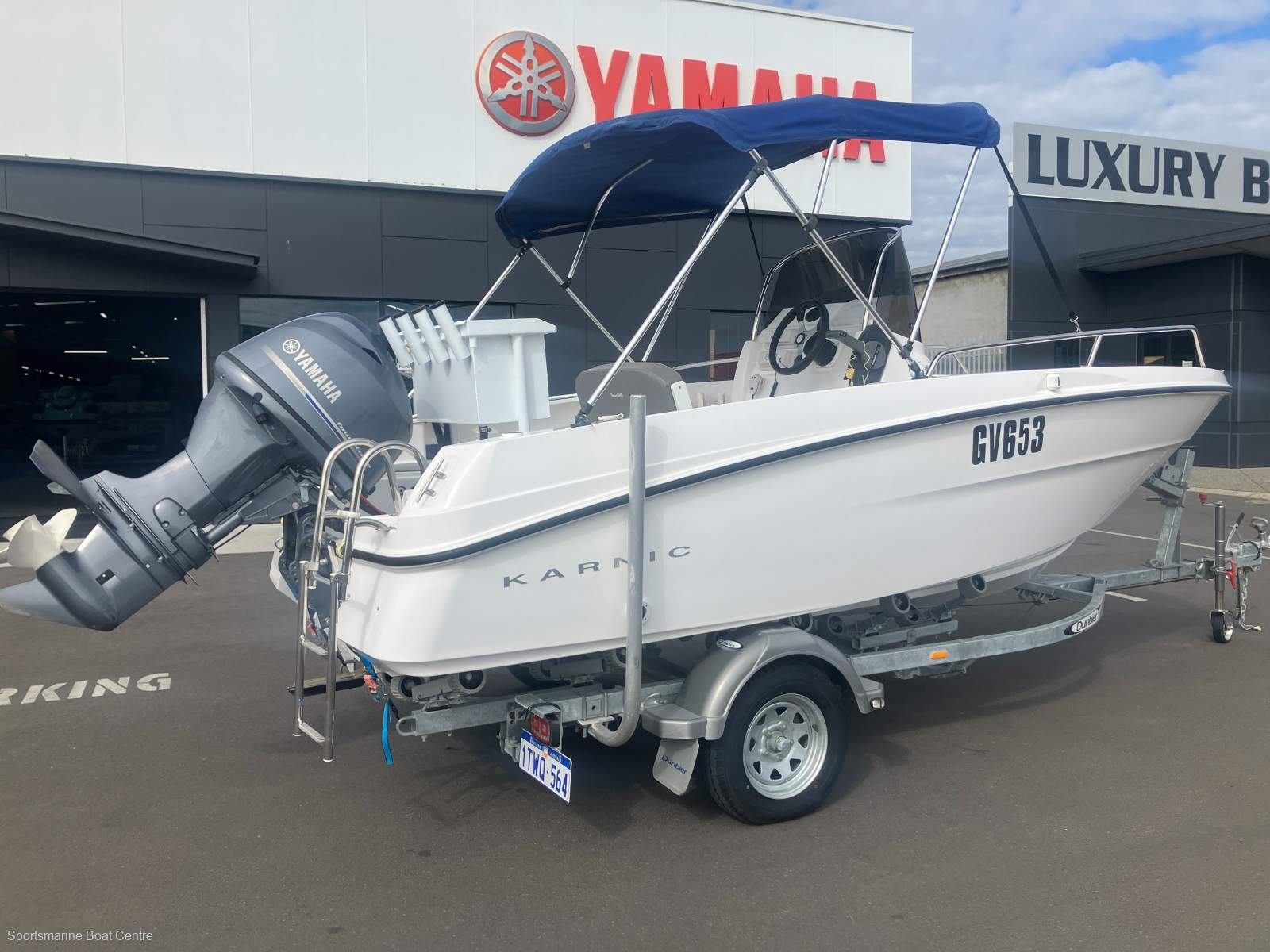 Karnic 4.80 Centre Console Boat, Motor, Trailer Package