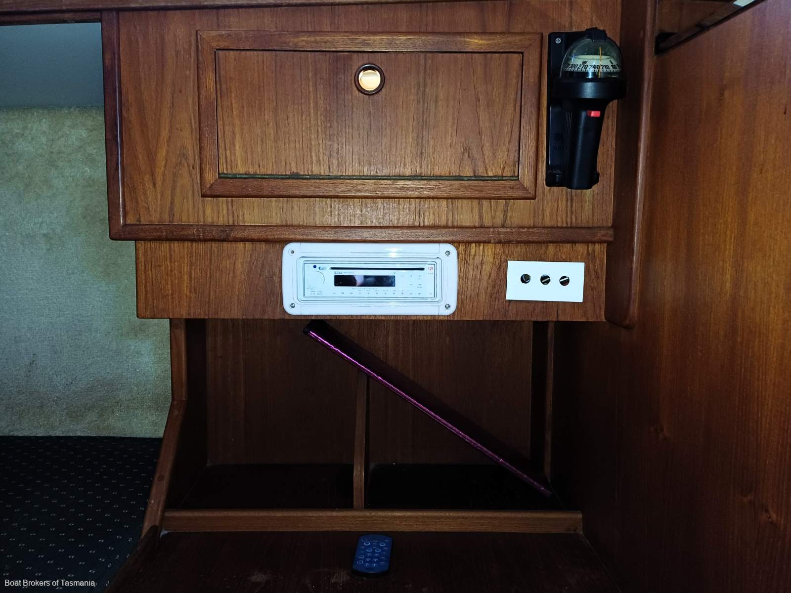 Doubloon Fisher 32 Strong fibreglass motorsailer with lots of extras Boat Brokers of Tasmania