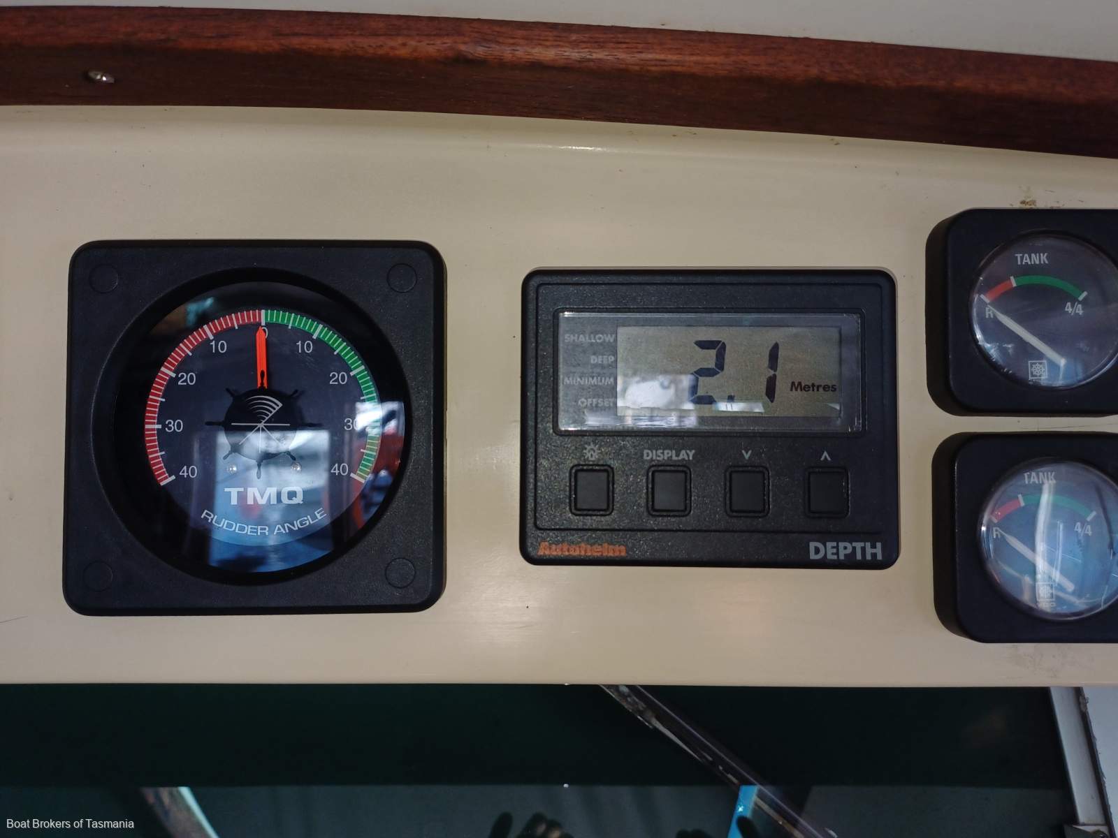Doubloon Fisher 32 Strong fibreglass motorsailer with lots of extras Boat Brokers of Tasmania