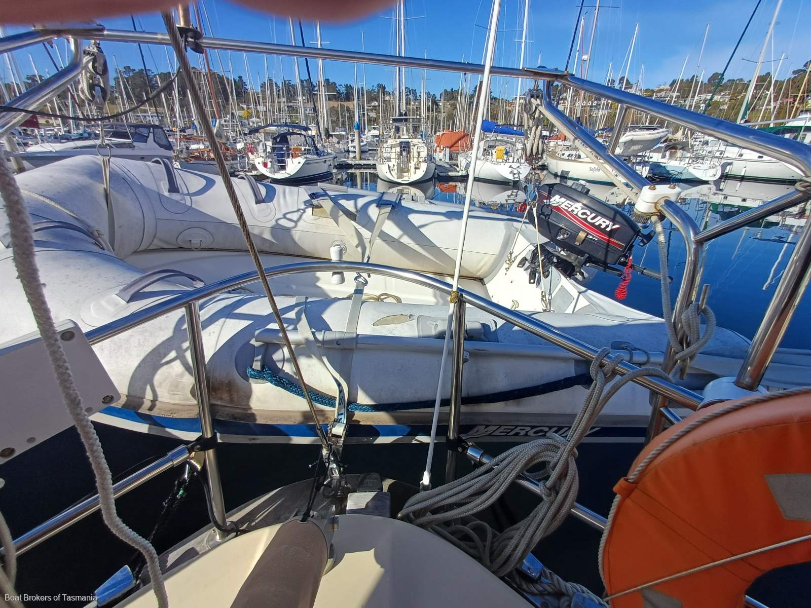 Doubloon Fisher 32 Strong fibreglass motorsailer with lots of extras Boat Brokers of Tasmania