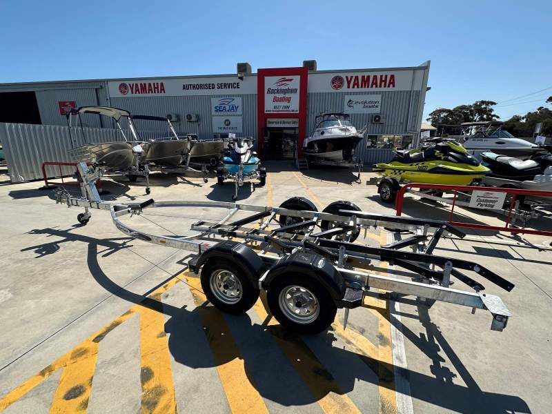 New 2025 Dunbier Loader Pro 6.2m boat trailer