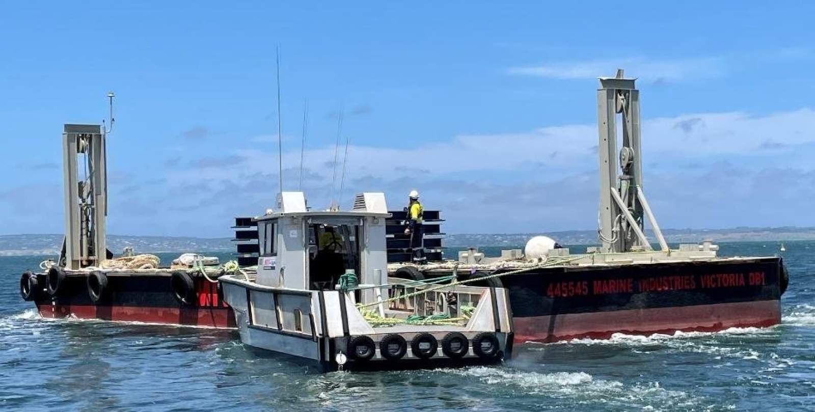 24m Non-Propelled Work Barge