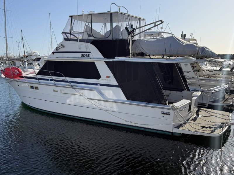 Bertram Caribbean 42 " Challenger Harbour Pen optional T. A. P "