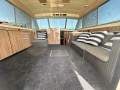 Bertram Caribbean 42 " Challenger Harbour Pen optional T. A. P ":Saloon looking Forward