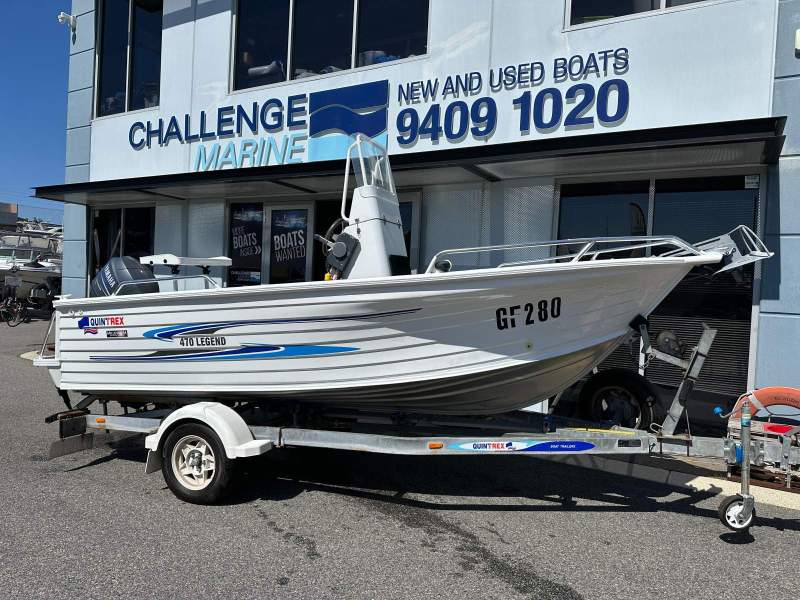 Quintrex 470 Legend Centre Console With Yamaha 60HP 4 Stroke