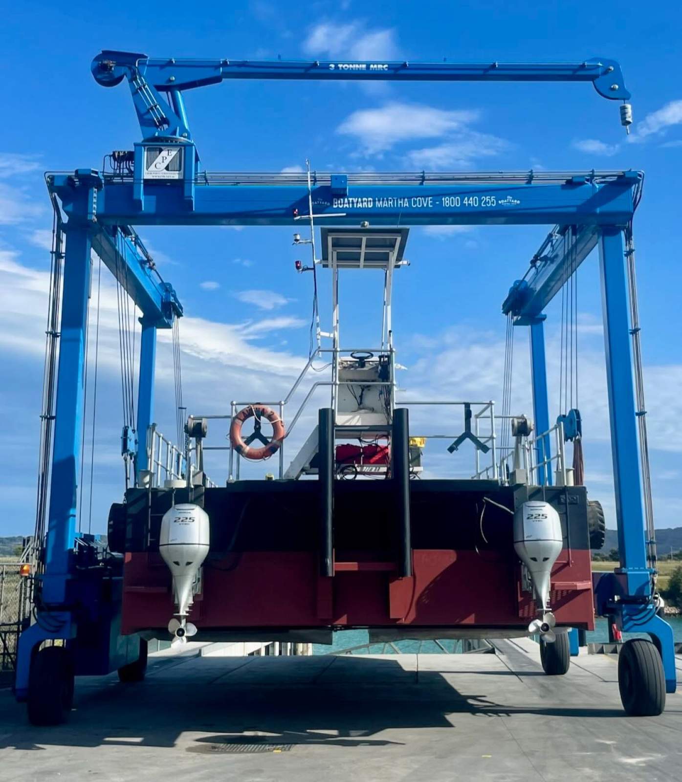 15m Self-Propelled Work Barge