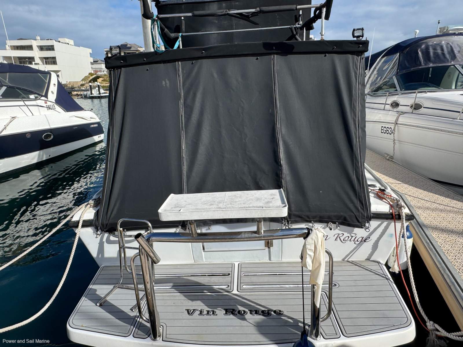Northshore 37 Flybridge Cruiser Bow Thruster, Generator & Davit