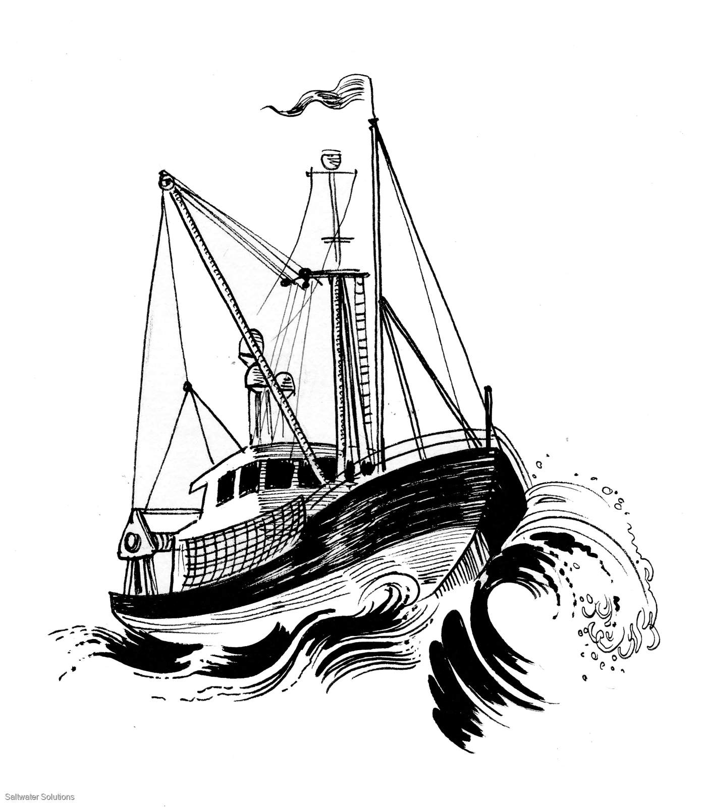 12 to 17m Spanish Mackerel fishing boat