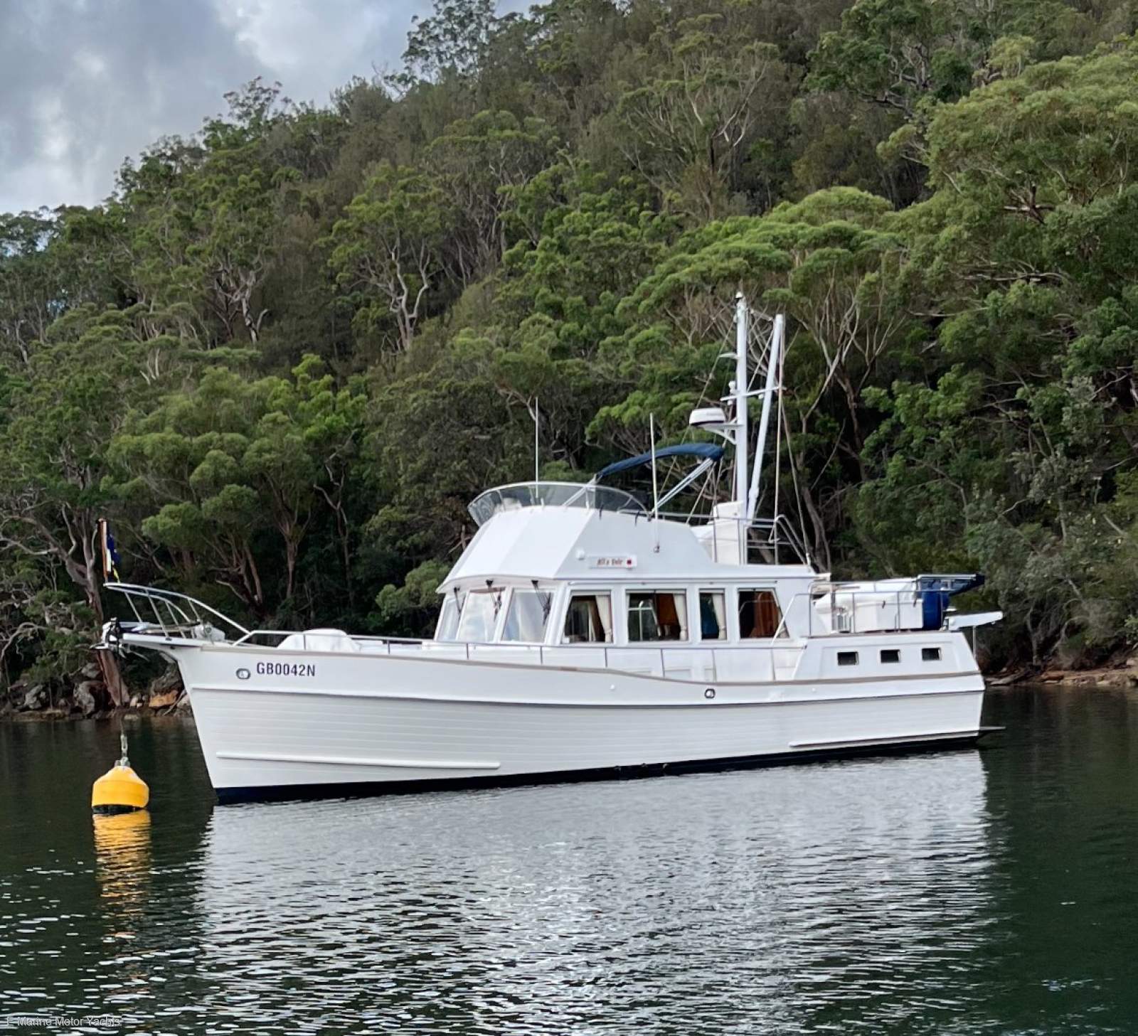 Grand Banks 42 Motor Yacht Desirable Aft Cabin