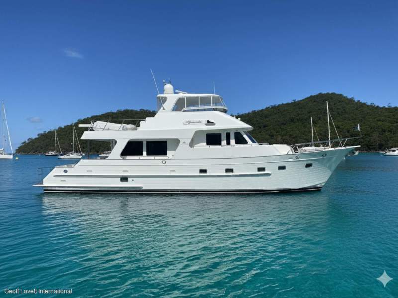 Outer Reef 63 Yacht Fisher Motor Yacht Trawler 63' Long Range Cruiser