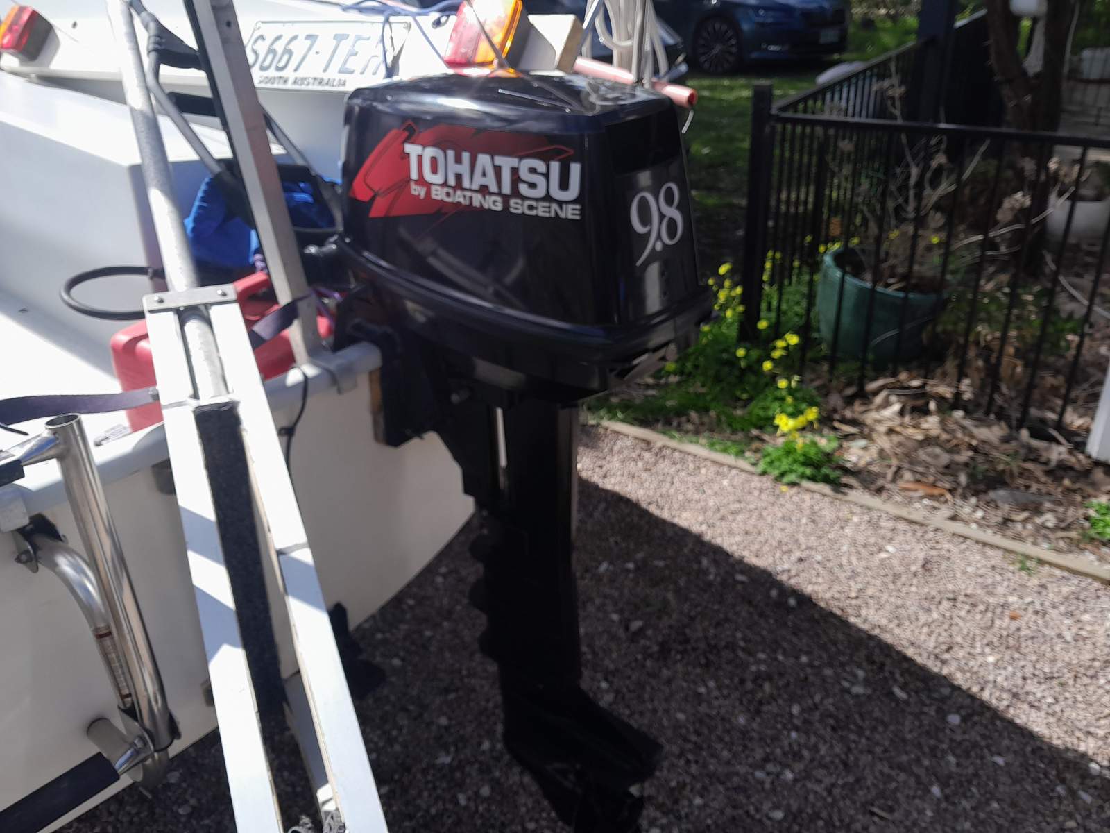 2013 Tohatsu 9.8 Electric Start