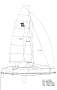 Dick Newick Trea 26 8m:sail plan
