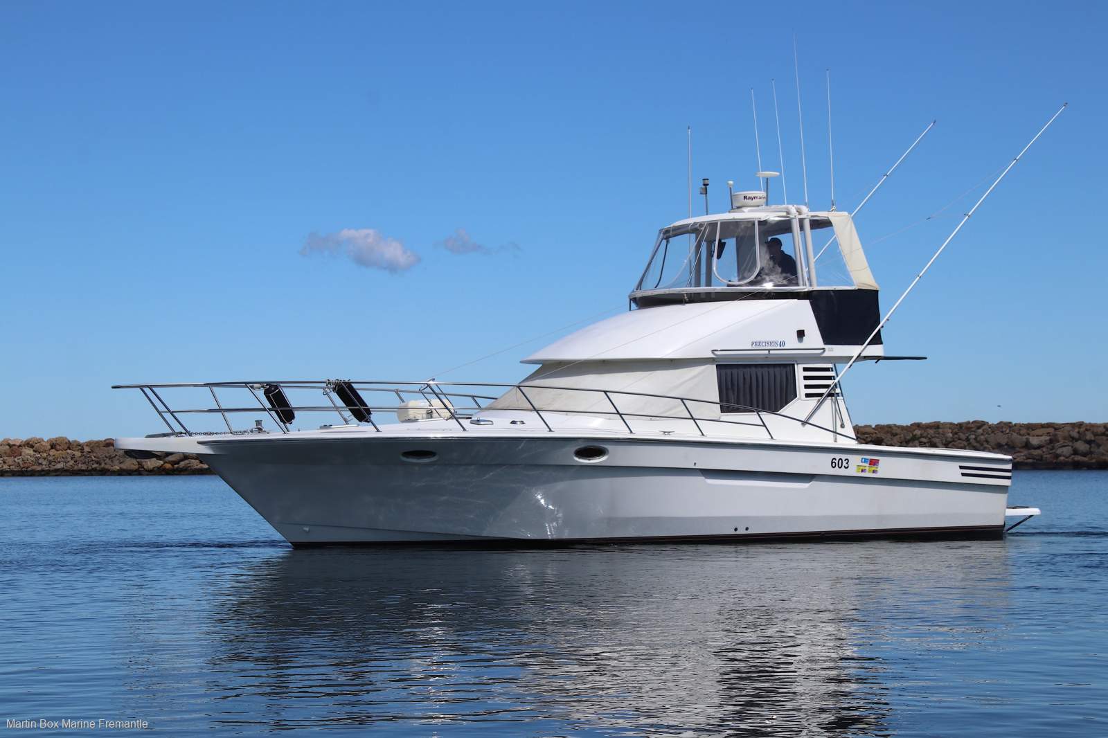 Precision 40 With Twin Cummins Diesels