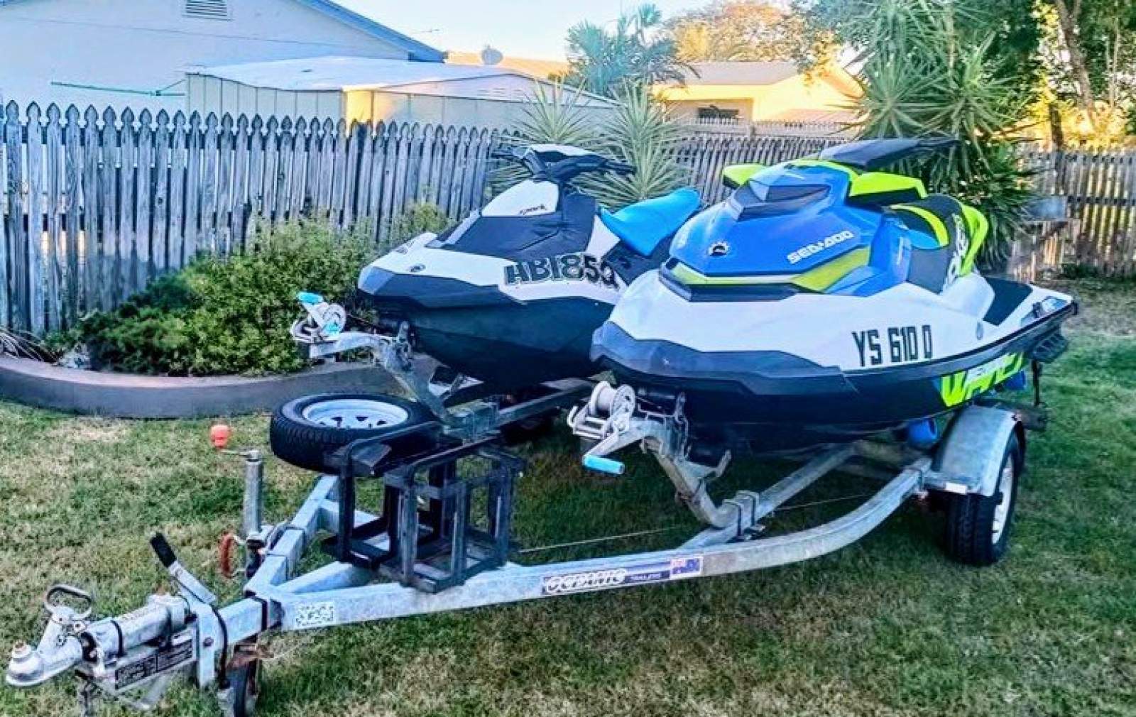 Sea-Doo Wake 155 & 3up Spark -both low hours